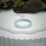  Vòng Khối Ngọc Phỉ Thúy Thanh Lục Phớt Lý Cay Cao Cấp Bản Hẹ KT: 11.6 x 7.8 x 57 (Không Kén Mệnh) 261152 