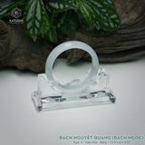  Vòng Khối Ngọc Phỉ Thúy Bạch Nguyệt Quang Bạch Ngọc Cao Cấp Bản Hẹ 13.9 x 6.3 x 51 (Không Kén Mệnh) 260849 