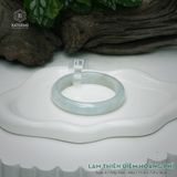  Vòng Khối Ngọc Phỉ Thúy Lam Thiên Điểm Hoàng Phỉ Cao Cấp Bản Hẹ 11.8 x 7.8 x 56.6 (Không Kén Mệnh) 260735 