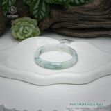  Vòng Khối Ngọc Phỉ Thúy Hoa Bay Cao Cấp Bản Hẹ KT: 10.2 x 6 x 54.5  (Không Kén Mệnh) 260755 