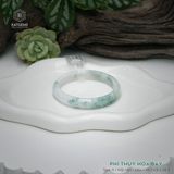  Vòng Khối Ngọc Phỉ Thúy Hoa Bay Cao Cấp Bản Hẹ KT: 10.2 x 6 x 54.5  (Không Kén Mệnh) 260755 