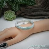  Vòng Khối Ngọc Phỉ Thúy Hoa Bay Cao Cấp Bản Hẹ KT: 10.2 x 6 x 54.5  (Không Kén Mệnh) 260755 