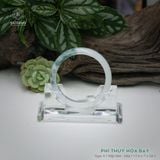  Vòng Khối Ngọc Phỉ Thúy Hoa Bay Cao Cấp Bản Hẹ KT: 11.6 x 7 x 54.5  (Không Kén Mệnh) 260746 