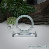  Vòng Khối Ngọc Phỉ Thúy Xuân Băng Khai Vận Cao Cấp Bản Hẹ KT: 11.3 x 8.1 x 54.7  (Không Kén Mệnh) 260943 