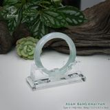  Vòng Khối Ngọc Phỉ Thúy Xuân Băng Khai Vận Cao Cấp Bản Hẹ KT: 12.5 x 8.3 x 56.6  (Không Kén Mệnh) 260941 