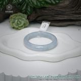  Vòng Khối Ngọc Phỉ Thúy Tím Tử La Lan Xuân Băng Khai Vận Cao Cấp Bản Hẹ KT: 12.6 x 9.2 x 57.6  (Không Kén Mệnh) 260947 