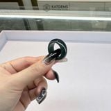  Nhẫn Khối Ngọc Lục Lam Bản Hẹ 10ly Ni Từ 17.9mm Đến 18.9mm 170525 