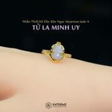  Nhẫn Tử La Minh Tâm Vàng Trang Sức (Không Kén Mệnh) 