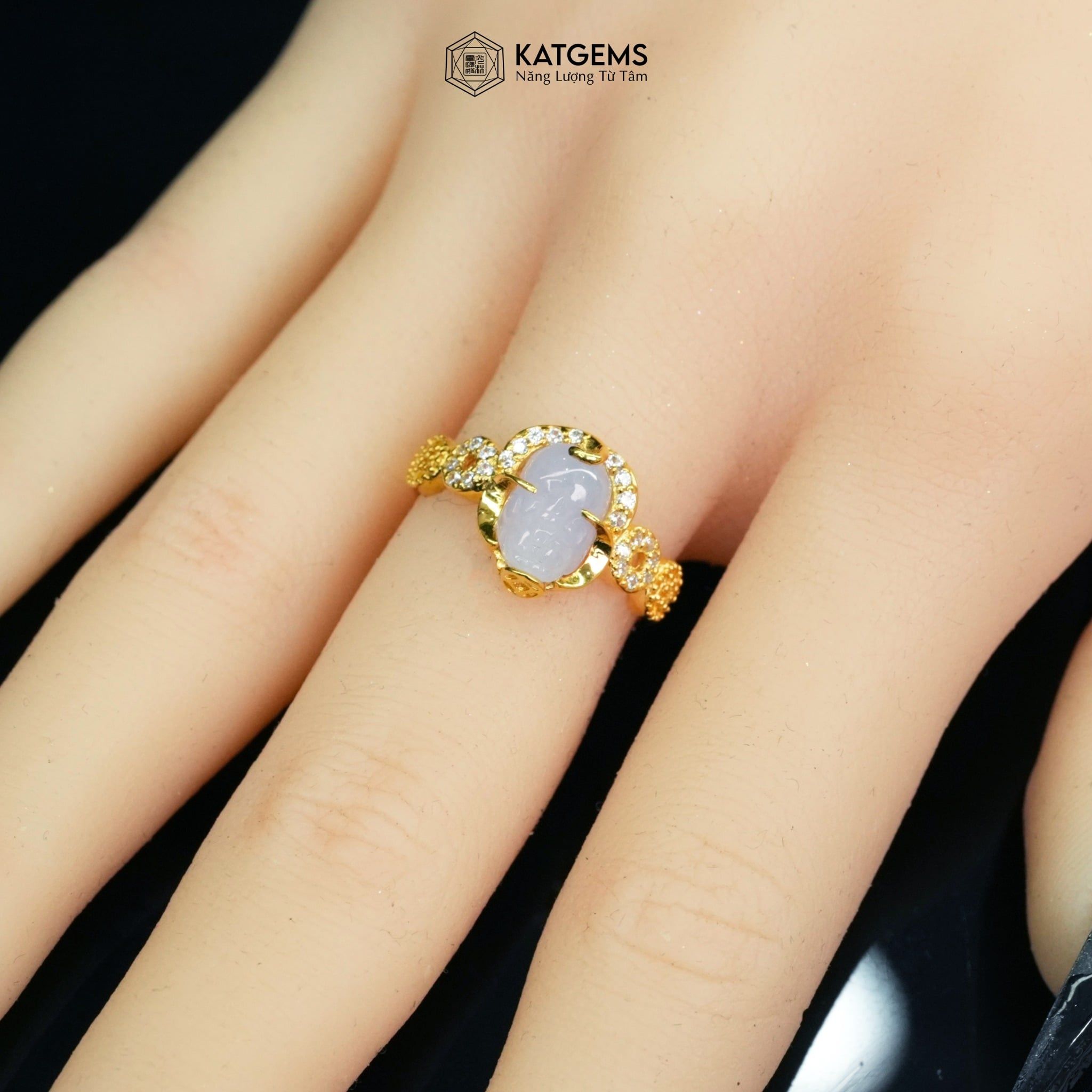  Nhẫn Tử La Tấn Tài Vàng Trang Sức (Không Kén Mệnh) 