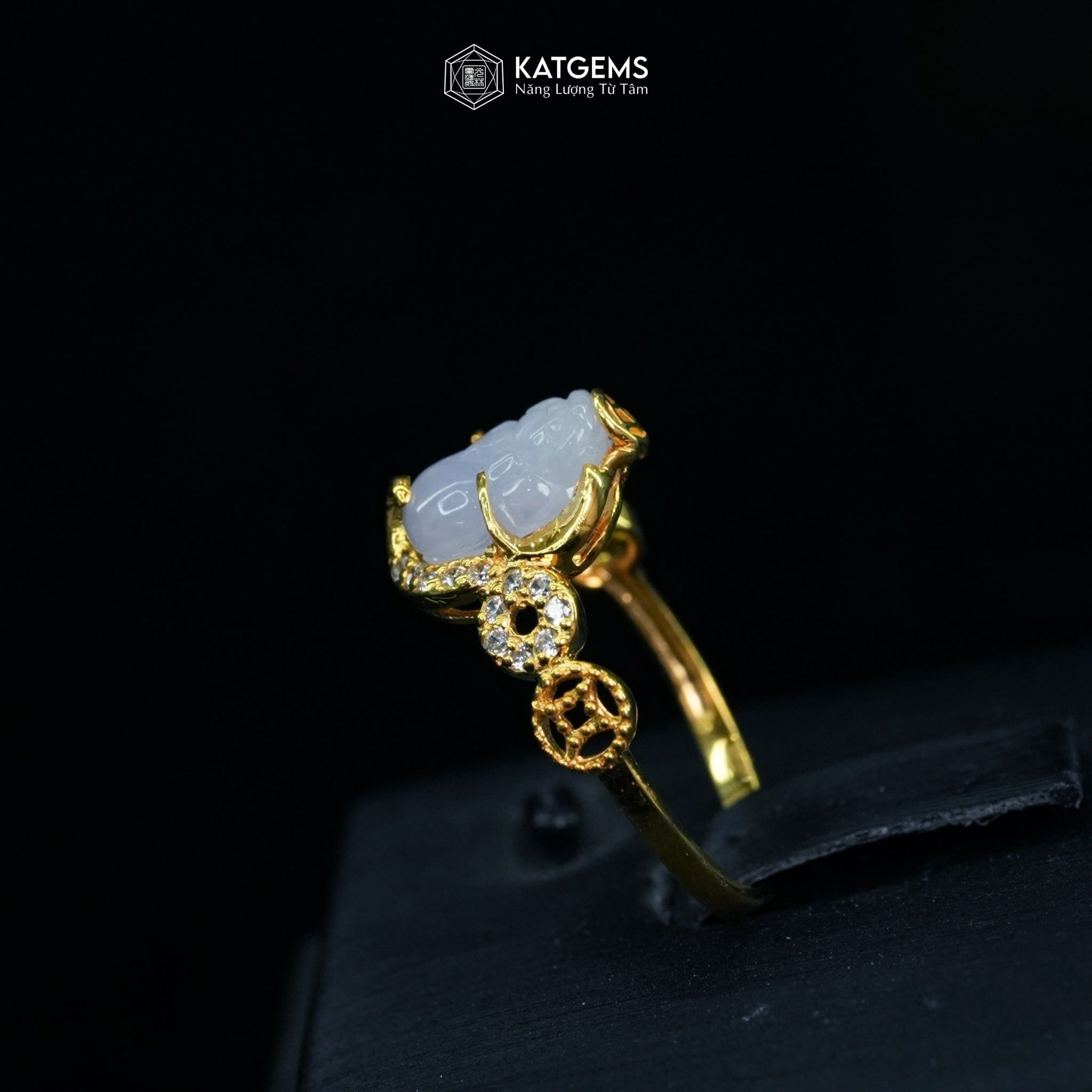  Nhẫn Tử La Tấn Tài Vàng Trang Sức (Không Kén Mệnh) 