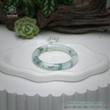  Vòng Khối Ngọc Phỉ Thúy Hoa Bay Cao Cấp Bản Hẹ KT: 10.5 x 10.5 x 59  (Không Kén Mệnh) 260764 