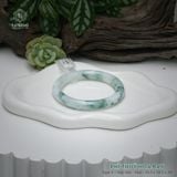  Vòng Khối Ngọc Phỉ Thúy Hoa Bay Cao Cấp Bản Hẹ KT: 10.5 x 10.5 x 59  (Không Kén Mệnh) 260764 