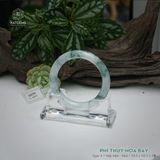  Vòng Khối Ngọc Phỉ Thúy Hoa Bay Cao Cấp Bản Hẹ KT: 10.5 x 10.5 x 59  (Không Kén Mệnh) 260764 