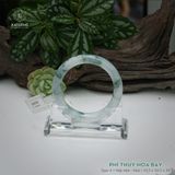  Vòng Khối Ngọc Phỉ Thúy Hoa Bay Cao Cấp Bản Hẹ KT: 10.5 x 10.5 x 59  (Không Kén Mệnh) 260764 