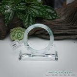  Vòng Khối Ngọc Phỉ Thúy Hoa Bay Cao Cấp Bản Hẹ KT: 8.6 x 8.6 x 55.9  (Không Kén Mệnh) 260763 