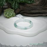  Vòng Khối Ngọc Phỉ Thúy Hoa Bay Cao Cấp Bản Hẹ KT: 8.6 x 8.6 x 55.9  (Không Kén Mệnh) 260763 