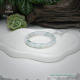  Vòng Khối Ngọc Phỉ Thúy Hoa Bay Cao Cấp Bản Hẹ KT: 8.8 x 7.6 x 53.5  (Không Kén Mệnh) 260753 