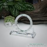  Vòng Khối Ngọc Phỉ Thúy Hoa Bay Cao Cấp Bản Hẹ KT: 8.8 x 7.6 x 53.5  (Không Kén Mệnh) 260753 