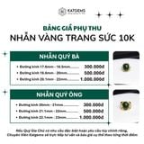  Nhẫn Kim Ngọc Đại Lộc Mặt Tỳ Hưu Ngọc Bích Canada 10x9x6ly Vàng Trang Sức VIP (Không Kén Mệnh) 