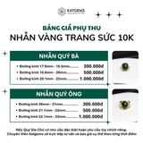  Nhẫn Kim Ngọc Tụ Bảo Mặt Tỳ Hưu Ngọc Bích Canada KT: 11x9x6ly Vàng Trang Sức VIP (Không Kén Mệnh) 