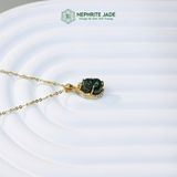  Mặt Dây Chuyền Tỳ Hưu Ngọc Bích Canada Cao Cấp (Không Kén Mệnh) 