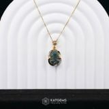  Mặt Dây Chuyền Tỳ Hưu Lam Ngọc (Không Kén Mệnh) 