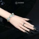  Vòng Dây Cáp Ngọc Hoa Bay Ngũ Điếu Mix Hồ Ly Chúa, Cỏ 4 Lá, Lu Thống Trơn Dài Chạm KT, Túi Tiền, Khánh Bình An (Không Kén Mệnh) 