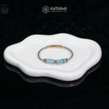  Vòng Dây Cáp Ngũ điếu Đá Aqua Mix Ngũ Điếu Và Lu Thống (Thủy, Mộc) 