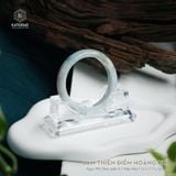  Vòng Khối Ngọc Phỉ Thúy Lam Thiên Điểm Hoàng Phỉ Cao Cấp Bản Hẹ 12 x 7.7 x 52.9 (Không Kén Mệnh) 