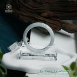  Vòng Khối Ngọc Phỉ Thúy Xanh Nhạt Cao Cấp Bản Hẹ 12.6 x 8.5 x 59.8 (Không Kén Mệnh) 