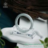  Vòng Khối Ngọc Phỉ Thúy Xanh Nhạt Cao Cấp Bản Hẹ 12.6 x 8.5 x 59.8 (Không Kén Mệnh) 