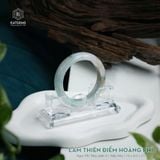  Vòng Khối Ngọc Phỉ Thúy Lam Thiên Điểm Hoàng Phỉ Cao Cấp Bản Hẹ 14 x 8.4 x 51 (Không Kén Mệnh) 