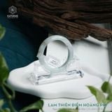  Vòng Khối Ngọc Phỉ Thúy Lam Thiên Điểm Hoàng Phỉ Cao Cấp Bản Hẹ 12 x 8.4 x 51.9 (Không Kén Mệnh) 