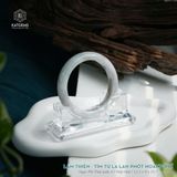  Vòng Khối Ngọc Phỉ Thúy Lam Thiên Điểm Hoàng Phỉ Cao Cấp Bản Hẹ 12.3 x 9 x 55.7 (Không Kén Mệnh) 2527958 