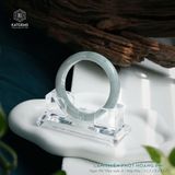  Vòng Khối Ngọc Phỉ Thúy Lam Thiên Điểm Hoàng Phỉ Cao Cấp Bản Hẹ 12.3 x 9 x 55.7 (Không Kén Mệnh) 