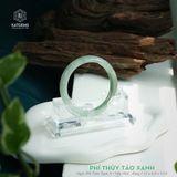  Vòng Khối Ngọc Phỉ Thúy Táo Xanh Cao Cấp Bản Hẹ 12 x 6.8 x 53.8 (Không Kén Mệnh) 