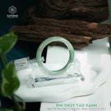  Vòng Khối Ngọc Phỉ Thúy Táo Xanh Cao Cấp Bản Hẹ 12.3 x 7.3 x 53.5 (Không Kén Mệnh) 