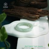  Vòng Khối Ngọc Phỉ Thúy Táo Xanh Cao Cấp Bản Hẹ 13 x 9 x 54.3 (Không Kén Mệnh) 