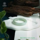  Vòng Khối Ngọc Phỉ Thúy Táo Xanh Cao Cấp Bản Hẹ 13 x 9 x 54.3 (Không Kén Mệnh) 