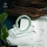  Vòng Khối Ngọc Phỉ Thúy Táo Xanh Cao Cấp Bản Hẹ 13 x 9 x 54.3 (Không Kén Mệnh) 