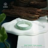  Vòng Khối Ngọc Phỉ Thúy Táo Xanh Cao Cấp Bản Hẹ 13 x 9 x 54.3 (Không Kén Mệnh) 