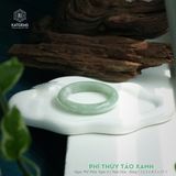  Vòng Khối Ngọc Phỉ Thúy Táo Xanh Cao Cấp Bản Hẹ 12.3 x 8.1 x 57.1 (Không Kén Mệnh) 