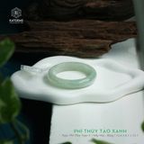  Vòng Khối Ngọc Phỉ Thúy Táo Xanh Cao Cấp Bản Hẹ 12.6 x 8.1 x 53.1 (Không Kén Mệnh) 2527940 