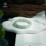  Vòng Khối Ngọc Phỉ Thúy Táo Xanh Cao Cấp Bản Hẹ 12 x 7.8 x 57.5 (Không Kén Mệnh) 