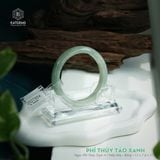  Vòng Khối Ngọc Phỉ Thúy Táo Xanh Cao Cấp Bản Hẹ 12 x 7.8 x 57.5 (Không Kén Mệnh) 