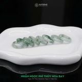  Nhẫn Ngọc Phỉ Thuý Hoa Bay Độc Bản (Không Kén Mệnh) 
