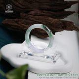  Vòng Khối Ngọc Phỉ Thúy Lục Táo Sơn Thủy Phớt Tím Cao Cấp Bản Hẹ 12.3 x 8.5 x 54.2 (Không Kén Mệnh) 2528780 