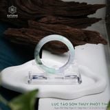  Vòng Khối Ngọc Phỉ Thúy Lục Táo Sơn Thủy Phớt Tím Cao Cấp Bản Hẹ 12.3 x 8.5 x 54.2 (Không Kén Mệnh) 2528780 