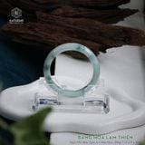  Vòng Khối Ngọc Phỉ Thúy Băng Hoa Lam Thiên Cao Cấp Bản Hẹ 11 x 8 x 53.6 (Không Kén Mệnh) 