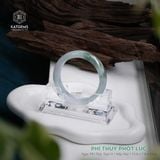  Vòng Khối Ngọc Phỉ Thúy Jade A Phỉ Thúy Phớt Lục Cao Cấp Bản Hẹ 13.6 x 7.8 x 53.6 (Không Kén Mệnh) 2529596 